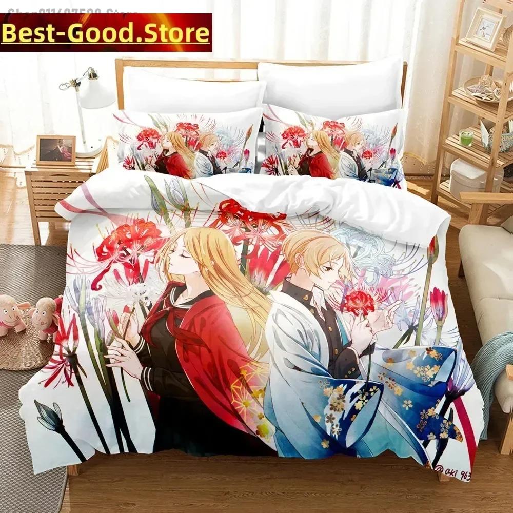 Comforter 3D Takashi Natsume Bedding Set Natsume'S Book Of Friends Printed With Soft Single Double Queen Super King