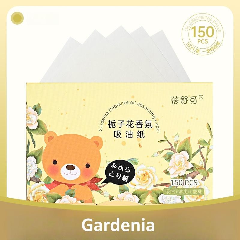 

150 шт. Портативний папір для обличчя, що поглинає жир, Папір для обличчя, що поглинає жир, для дівчат-студенток, Очищувальні засоби для обличчя з контролем жирності