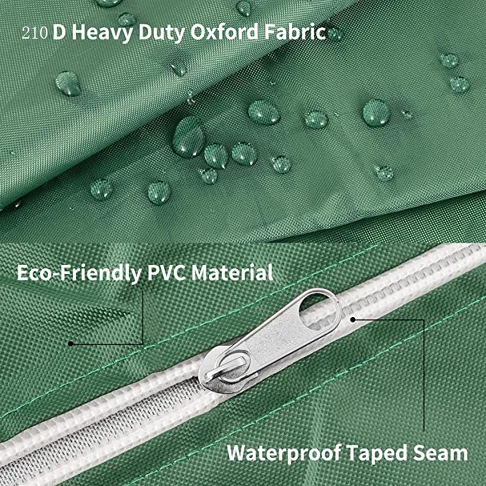 New 1000L IBC Tank Cover Container Aluminum Waterproof and Dustproof Cover Rainwater Tank Oxford Cloth UV Protection Cover