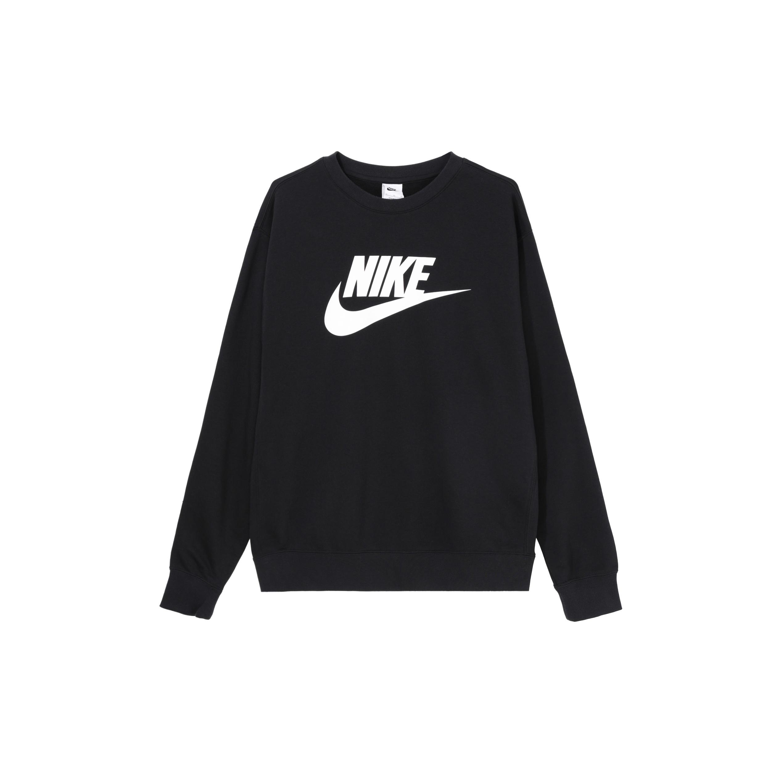 Nike logo crew neck sweatshirt Black Men s DQ4913-010 S