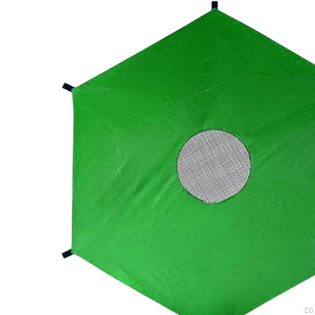 Green Outdoor Trampoline Sun Cover