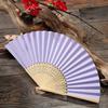 1pc Portable Bamboo Hand Fan with Foldable Design, Hollow Wooden Construction, Ideal for DIY Summer Accessories and Crafts, Foldable Fan|Elegant
