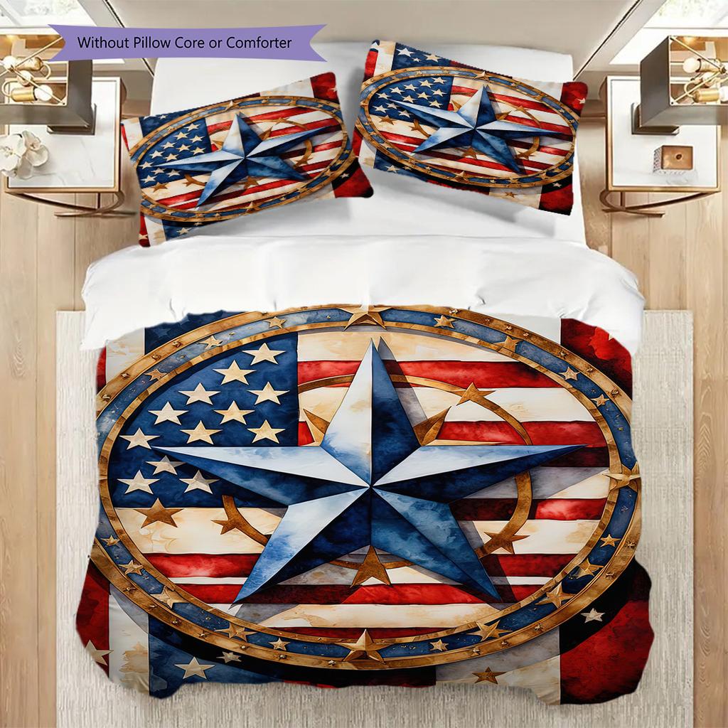 The majestic American bald eagle bedding, duvet cover, pillowcase, home decoration, birthday gift (1 * duvet cover+2 * pillowcase, coreless)
