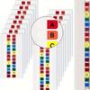 Colorful Alphabet Page Markers Small Strips Sticky Index Tabs  Notebooks