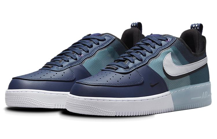 Nike Air Force 1 Low React Midnight Navy Teal DM0573-400
