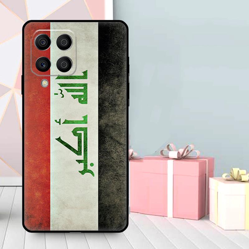 Iraqi Iraq National Flag Case For Samsung Galaxy M16 M31 M21 M13 M33 M53 M15 M35 M55 M36 M56 M12 M32 M52 M14 M34 M54