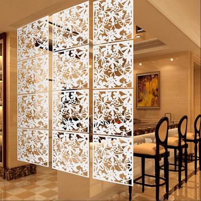 Pack of 4 Butterfly Flower Hanging Screen Curtain Room Divider
