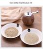 Adjustable Hand-Cranked Wooden Pepper Grinder for Freshly Ground Black and Sichuan Peppercorns
