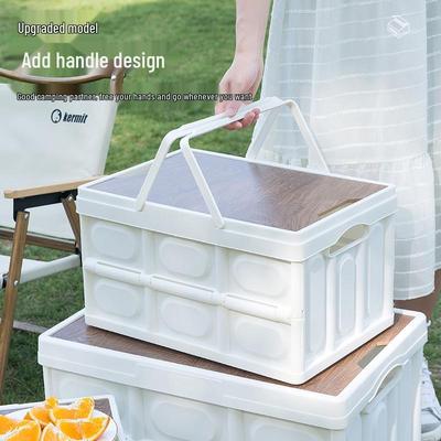 Anpassbarer Outdoor Camping-Koffer-Organizer - Faltbare Aufbewahrungsbox