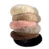 1PC Plush Material Minimalist Style Faux Mink Soft Face Washing Headbands Elegant Headband Versatile Multi-Color