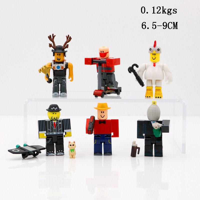 Set di Personaggi del Gioco Roblox Action Figure con Lavorazione Raffinata Perfetto per Bambini e Collezionisti