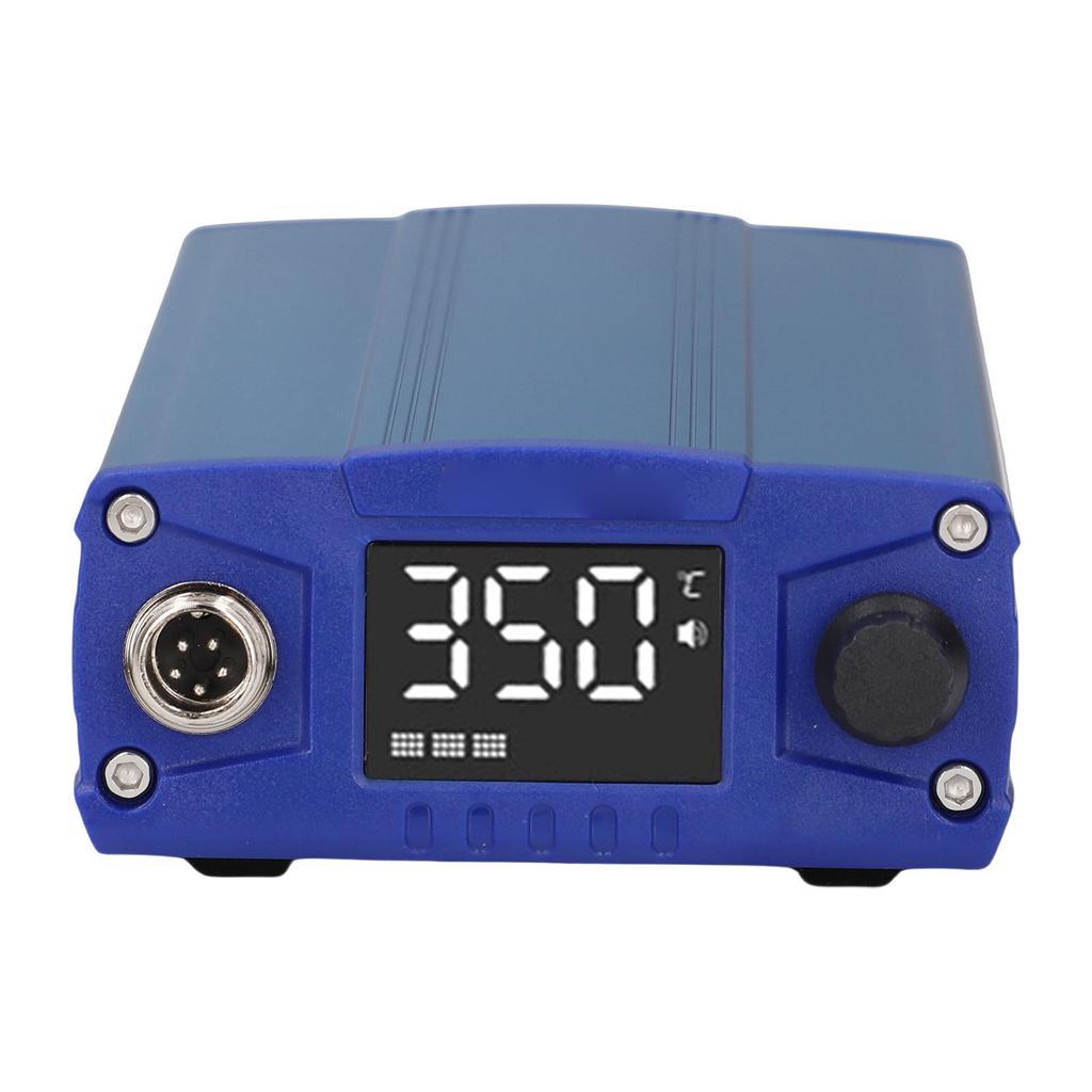 Smart Temperature Control Soldering Station 75W Soldering Iron Kit 100‑480 degrees C with Anti Static Ground Wire LCD