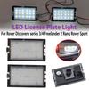 LED Number Plate Lights Rear License Plate Lamp For Land Rover Discovery 3 2005-2009 Freelander 2 LR2 Rang Rover Sport L320