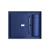 Promo  Business Luxury A5 Diary Bottle Set Customizable PU Leather A5 Notebook Gift Set With Pen Thermal Mug and USB