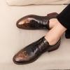 Mode Neue Luxus Herren Lederschuhe Business Gentleman Stil Verkleidungsparty Arbeit und Büro Outdoor Mode Street Schnürschuhe