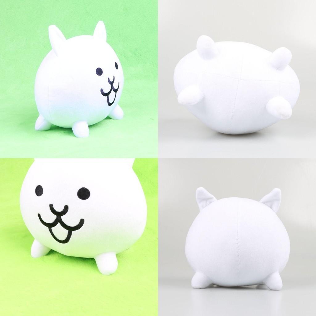 Rozkošný plyšový bojový kočka s výplní z měkkého anime polštářku