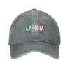 Baseballkappen Angelina Unisexgo La Noia Accessoires für Unisex Damen Vintage Used Washed 2024 Song Contest Snapback Kappe Geschenk