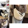 Chic Large Dumpling Shape Bag For Women In Elegant Oxford Fabric For Spring Summer