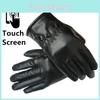 Men Winter Women Gloves Touch Screen Windproof Waterproof Thick Leather