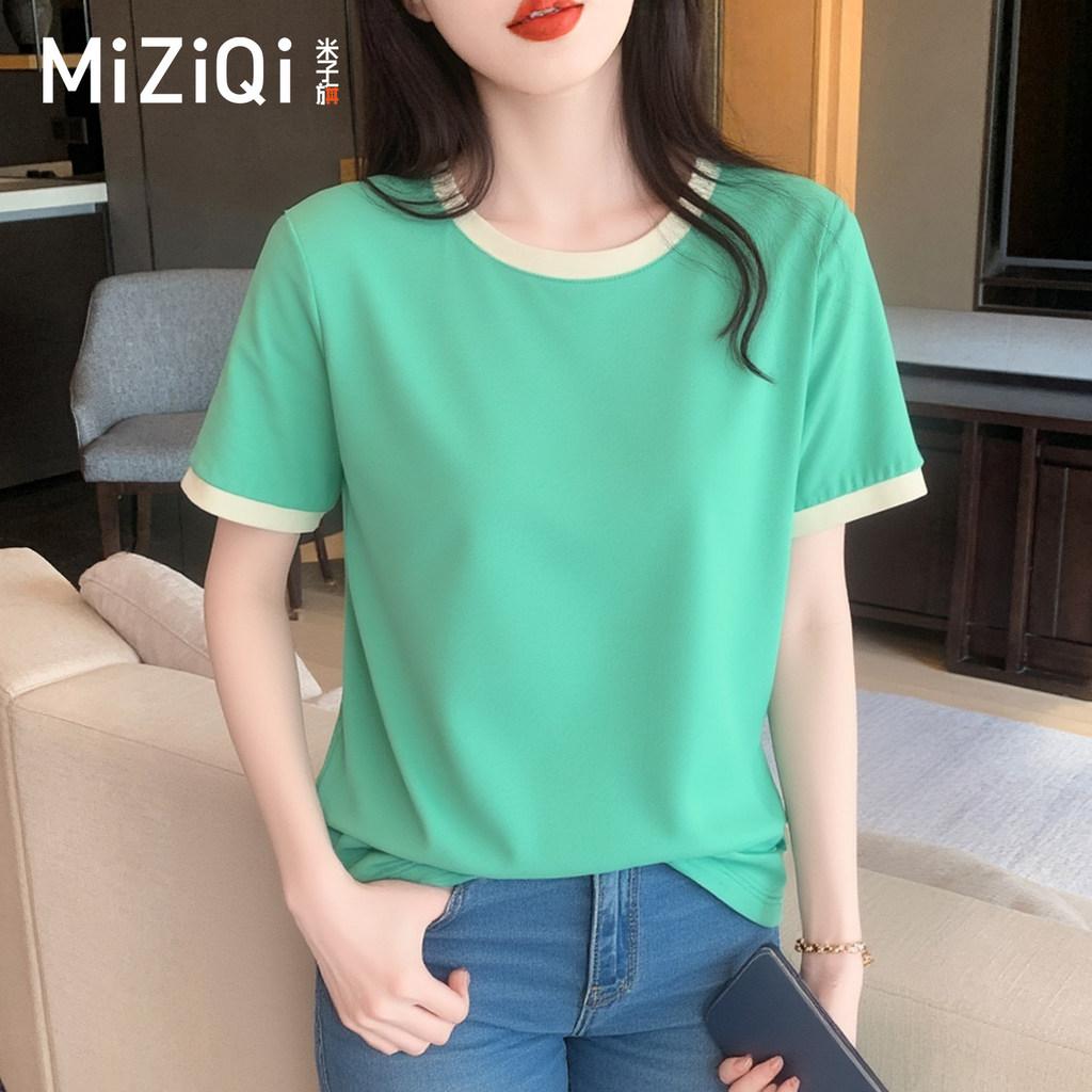 

Cartoon puppy printed short sleeved T-shirt for women s summer new casual round neck top 3XL