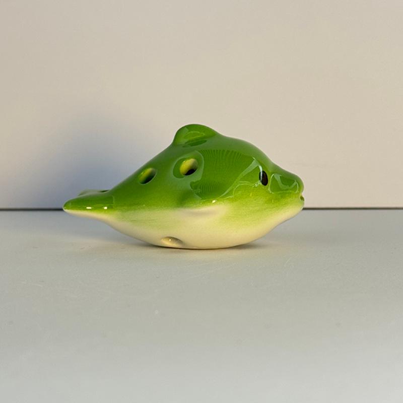 Little Dolphin 6-Hole Alto C Ocarina for Beginners - Ideal for Children, Students, Adults, Music Classes