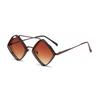Vintage Steampunk Unisex Sunglasses Luxury Designer Punk Glasses Rhombus Alloy Frame Shades for Men and Women