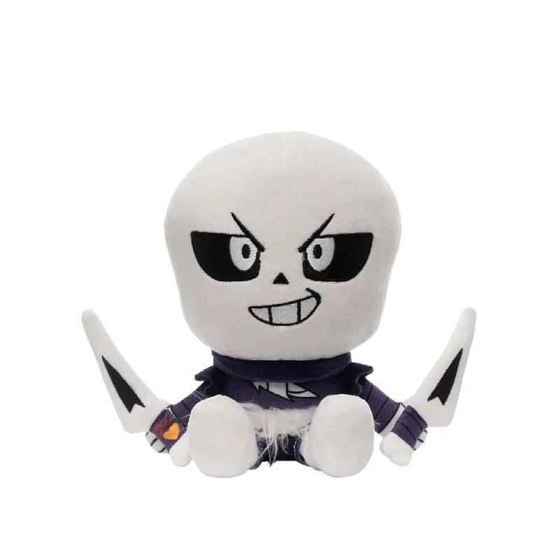 Undertale Cross Sans Plush Toy XTale Underverse AU Stuffed Doll Collectible Gift For Fans