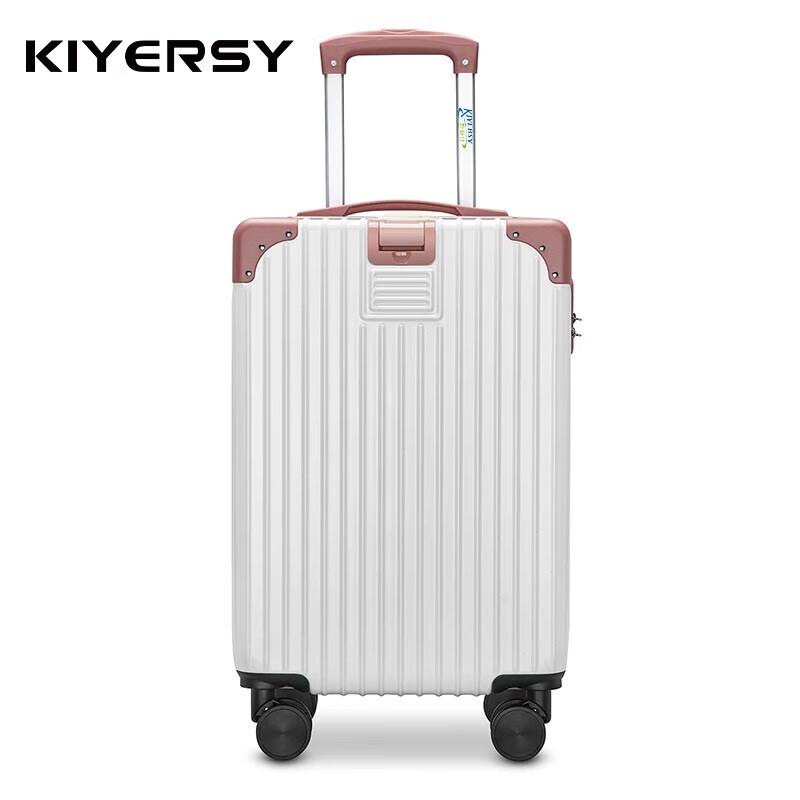 KIYERSY KYS-L6808 20-inch Color-Block Carry-on Luggage