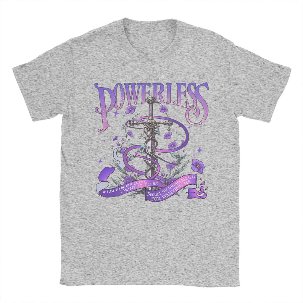 Humorous Dark RoUnisexce Fantasy Book Series  TShirt for Unisex Round Collar Cotton T Shirts Kai Azer Tee Shirt Plus Size Clothing