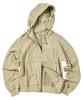 Travel Smith Pigment Hooded Zip-Up Jacket Honeycomb Beige