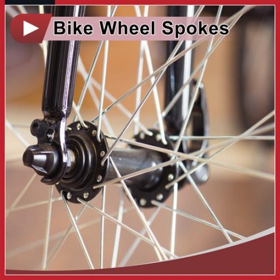 20Sets 13G Bicycle Spokes 187mm Bike Wheel Spokes 304 Stainless Steel