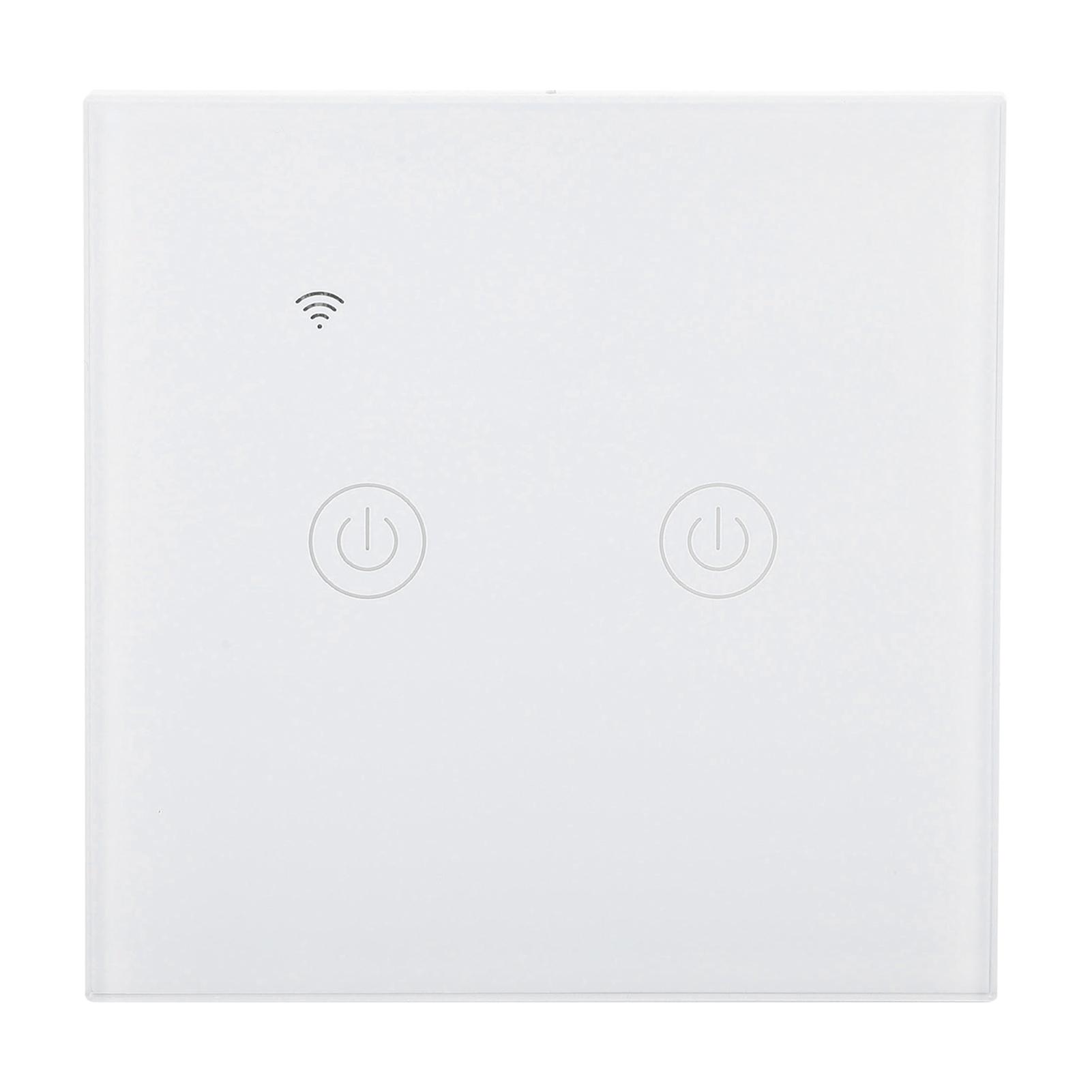 

Smart Light Switch Touch Panel ABS Universal for Single Zero Fire Wire 220‑240VAC2 Way Wifi