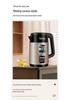 Wanlida Smart Electric Kettle, Stainless Steel, Large Capacity, Keep Warm, Constant Temperature.