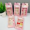 Children's Wearable Custom Nail Stickers - Cute European & American Jelly Glue Fingernail Tips