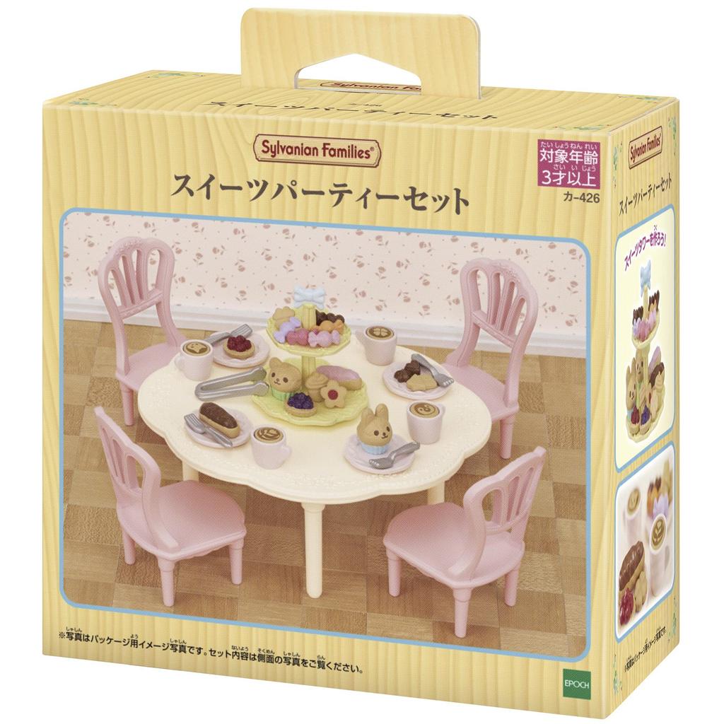 Epoch PS Sylvanian Families Furniture Sweets Party Set Multicolor Ka-426