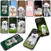Phone Cover Bichon Frise Dog Cute Pet Casing for OPPO A54 A40 A60 A80 A18 A16 A17 A38 A78 A79 A57 A55 A96 A15 A12 Case
