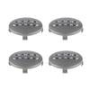 4 PZ 59mm Coprimozzi Centrali per Ruote Auto Copri Cerchioni Ruota Sostituzione Decorazione Per AUDI S A4 B8 B6 B9 B7 A3 8P 8V 8L A6 C6 C5 Q5 A5