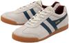 Gola Harrier Suede Sneakers (CMA192) Off White/blue/red