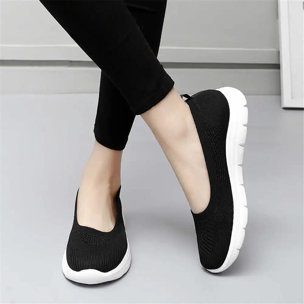 Fashion Number 38 Anti-slip Woman Blue Sneakers Woven Brown Shoes Woman Summer Outdoor Sports Sapato Technology High End On Sale