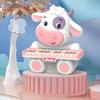 Bebek Hayvan Oyuncağı Çok Fonksiyonlu Kawaii İnek Elektronik Müzik Piyanosu Çocuklar İçin 2 ila 4 Yaş Arası Eğitici Etkileşimli Piyano Oyuncakları