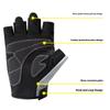 Breathable Half Finger Motorcycle Gloves With Antislip And Protective Padding for Safe Cycling