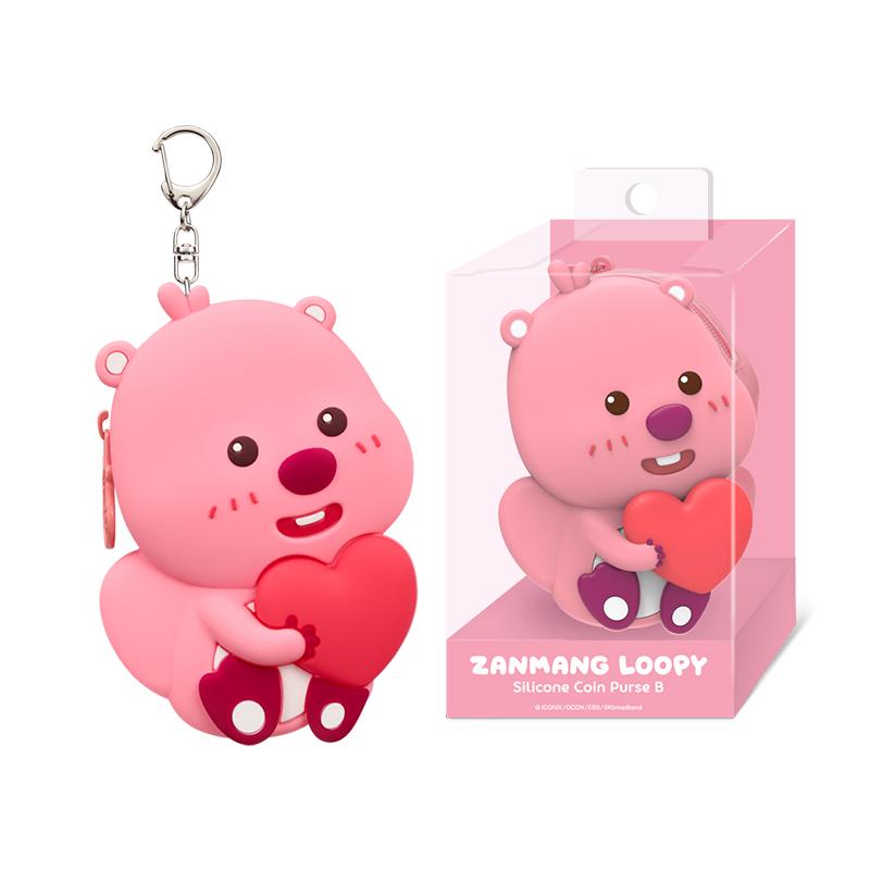 ZANMANGLOOPY Silicone Coin Purse (Select 1 Of 2 Types)