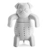 Lovely Pug Potravinářské silikonové sítko na čajové lístky Spařovací filtr na bylinné koření