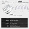 for Peugeot 5008 MK2 P87E 2017 2018      Chrome Door Handle Cover Car Accessories Stickers Rustproof Catch