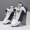 Tênis masculinos chunky Sapatos Casuais para homens Sapatos de Golfe Couro PU Masculino Estilo Casal Tênis de Golfe 2025 Sapatos Outono Inverno Tamanho 44