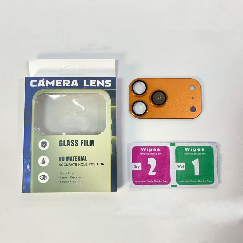 Camera Lens Protector for Iphone 16 /17 Change 17 Pro Camera Screen Protector Modified Lens Metal Lens Film Phone Case