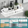 Large Capacity, No Drilling Required for Installation, Soap Holder, Floating Shelves for Bathroom And Kitchen, Space-Saving, Easy To Install