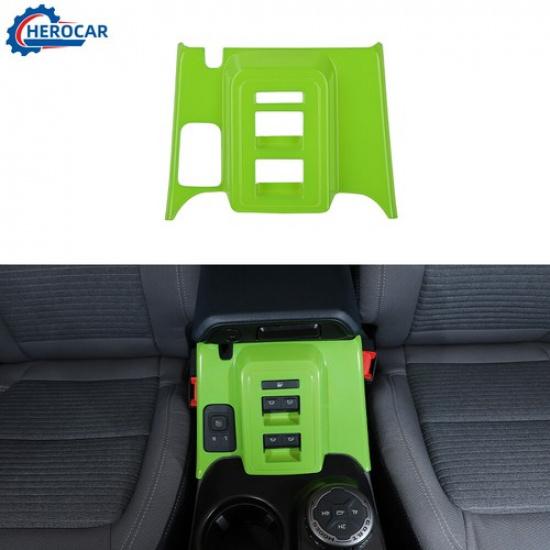 Auto Fensterheberschalter Rahmen Dekorabdeckung für Ford Bronco +Hellgrün 4-Türer