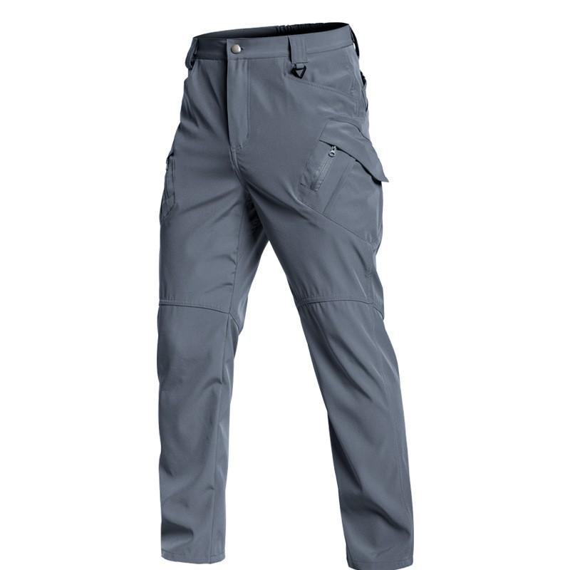 Mens Tactical Cargo Pants Multi-Pocket Outdoor Workwear Durable Water-Resistant Breathable Hiking Camping Cycling