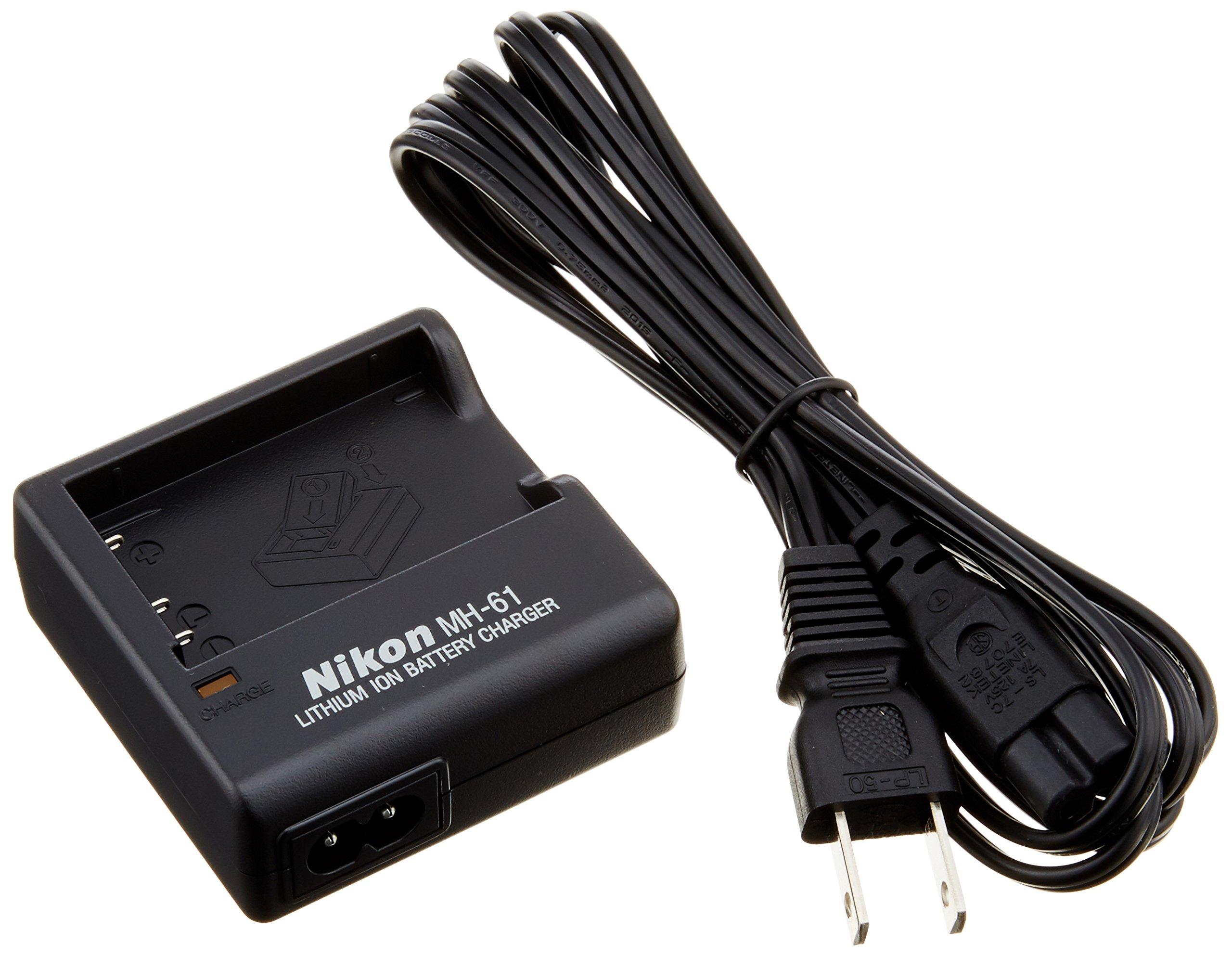 

Nikon Charger MH-61 (P5100/P5000/P80/P3/P4/S10) чёрный